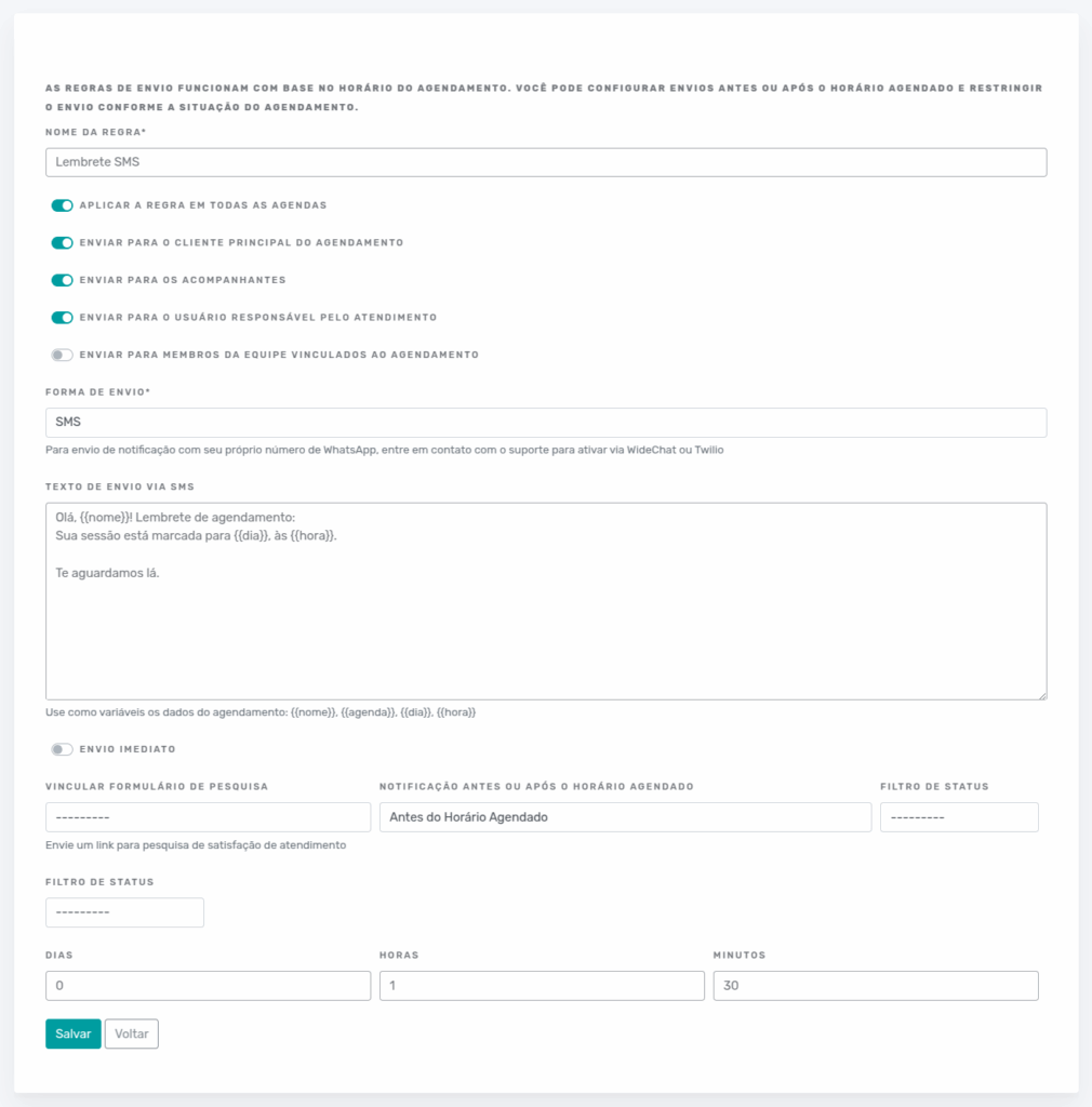 personalizar formulario